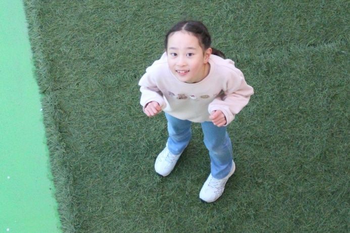 外でも元気いっぱい！