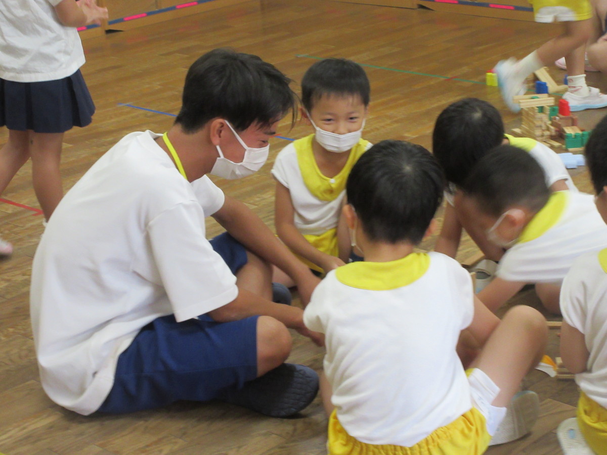 9月9日　橋南中学校の生徒さんありがとうございました。