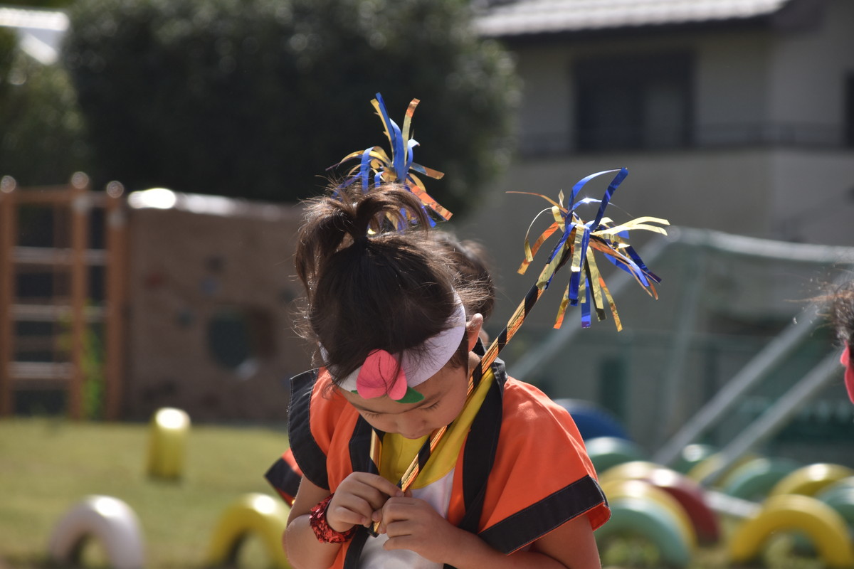 10月22日　大川幼稚園運動会開催　～第2部　年中児～