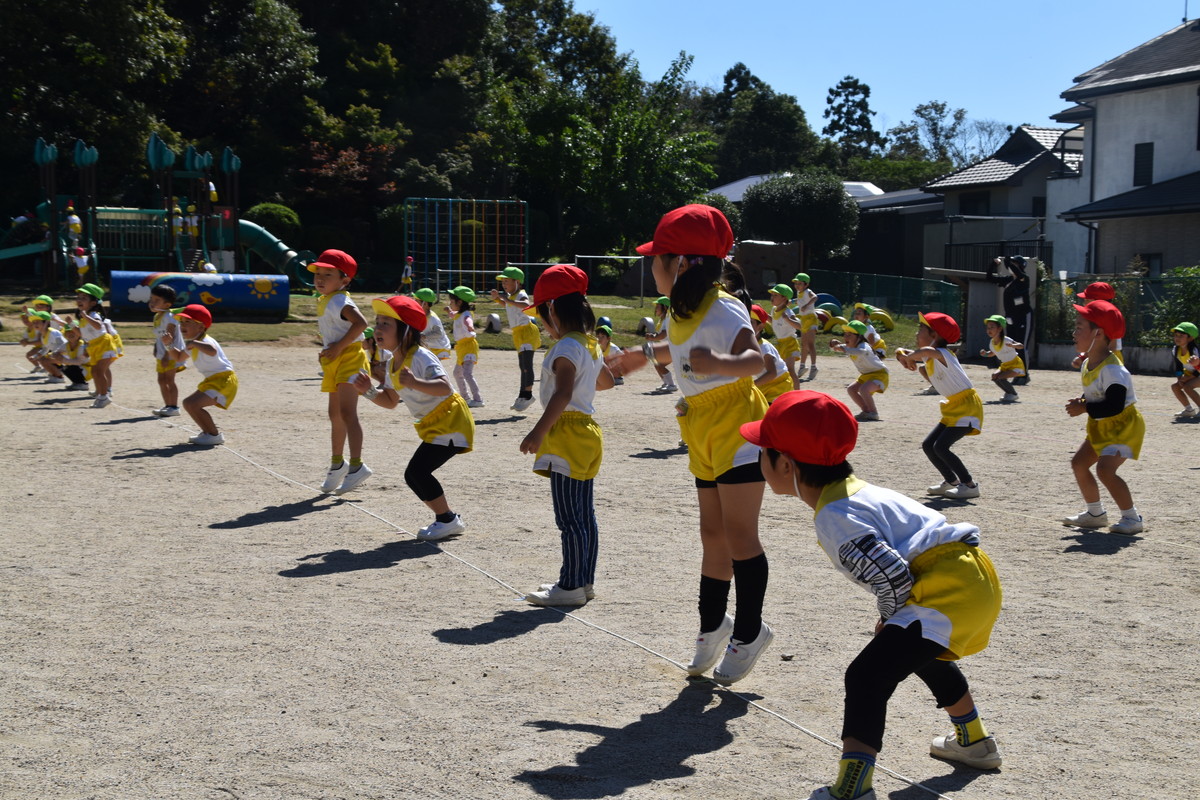 10月14日　運動会ごっこ総合練習