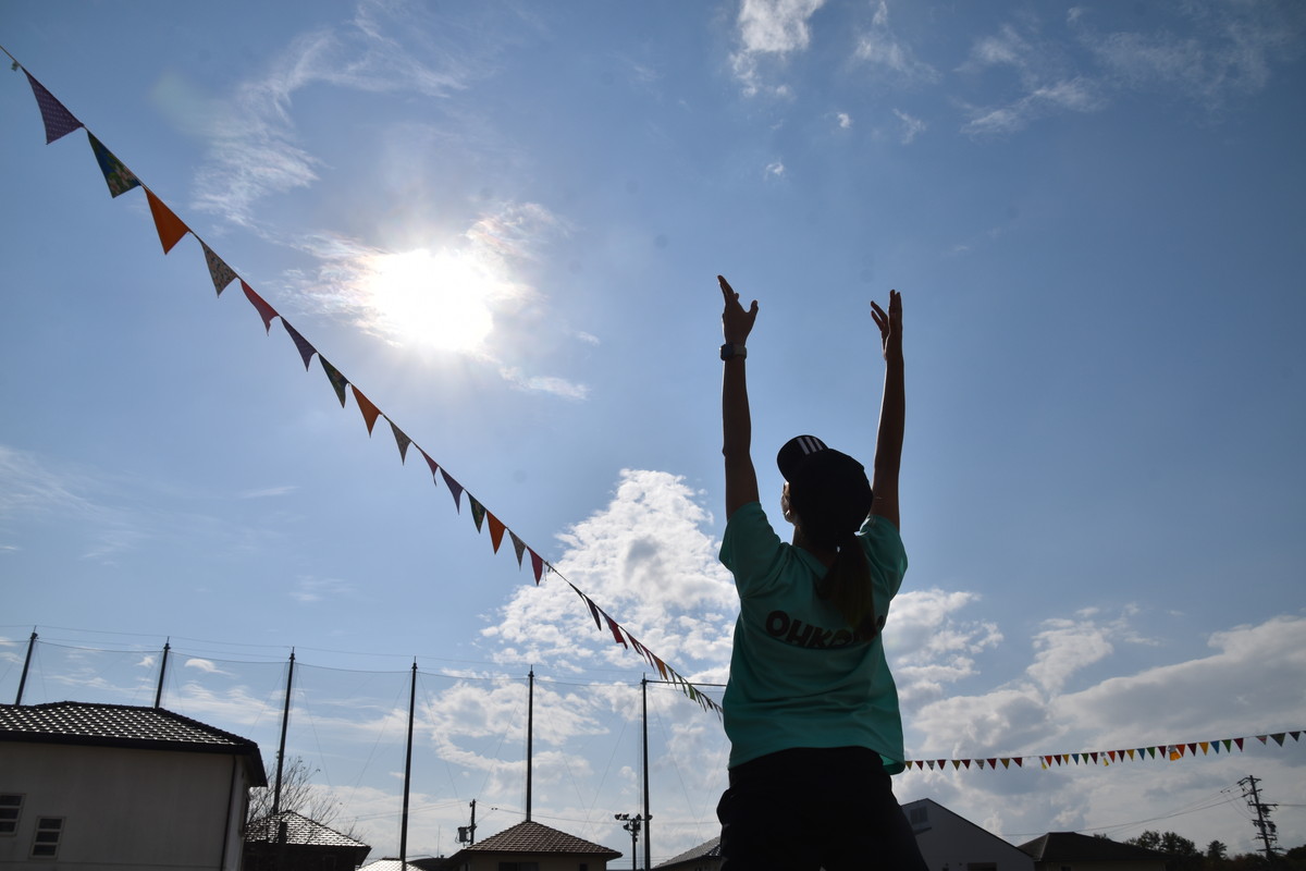 10月22日　大川幼稚園運動会開催　～第3部　年長児～
