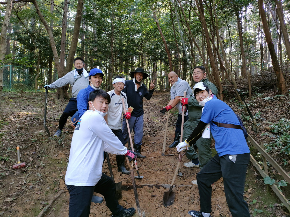 10月1日　安濃の里山（かぜのもりOZ）お山整備志隊参上！！