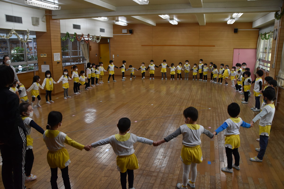 12月21日　本日のくろーばーぐみの遊び