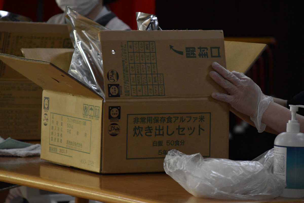 ３月８日　年長さんバイキング給食