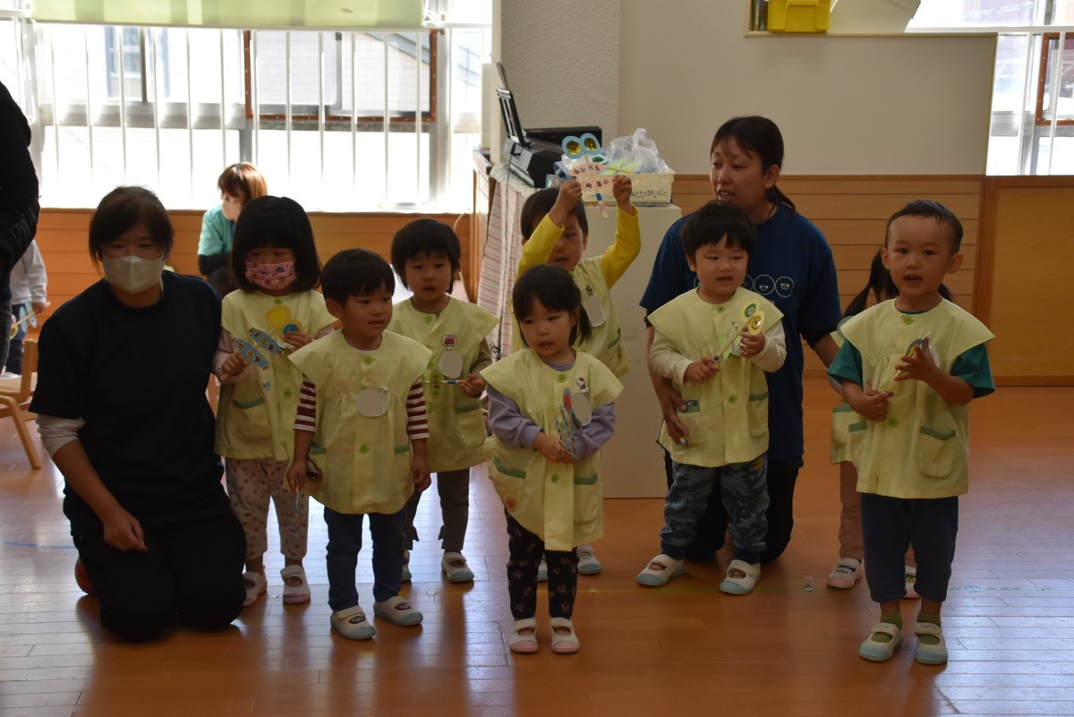 10月30日　ちゅうりっぷ組　入舎の集い