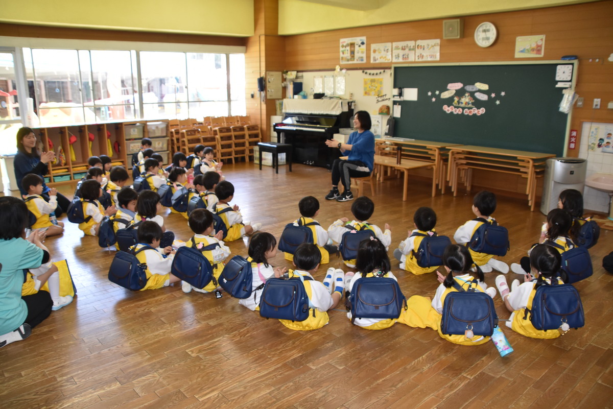 4月12日　今日の年少さん