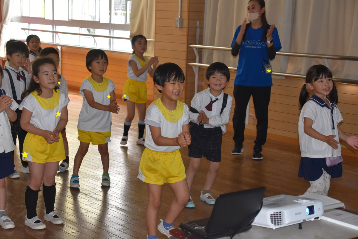 ５月３０日　年長児　エムっとくんダンス♪