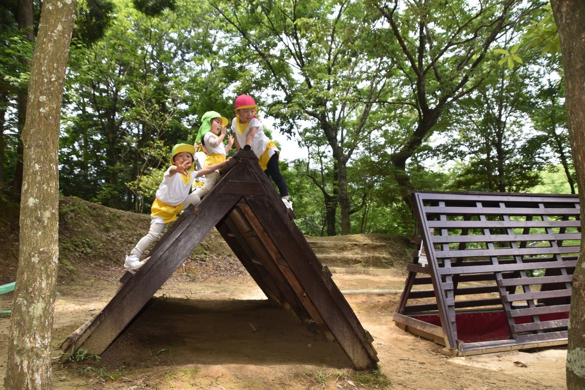 6月13日　全園児かぜのもりOZへ！！