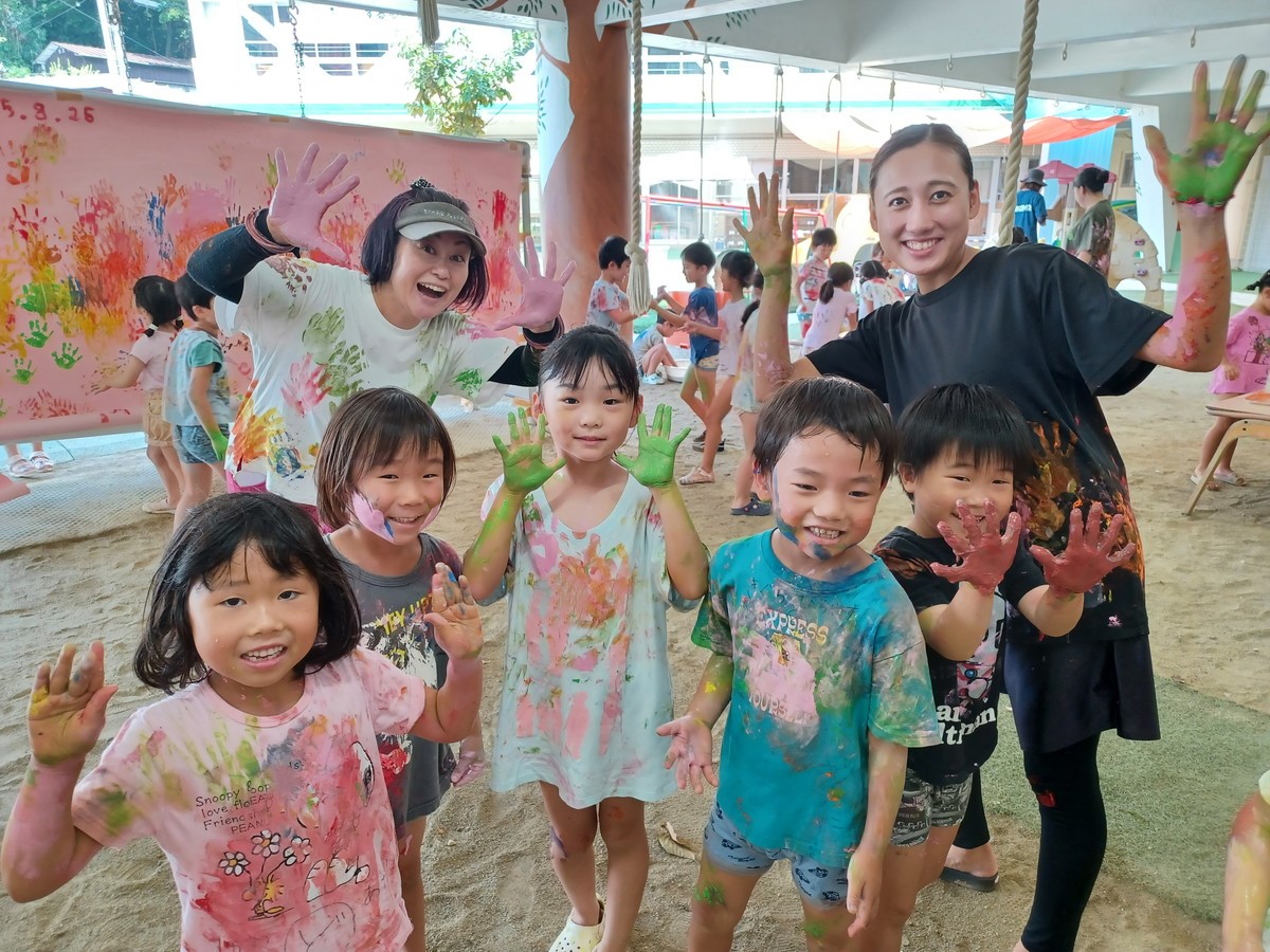 ８月２６日　夏期保育のようす①