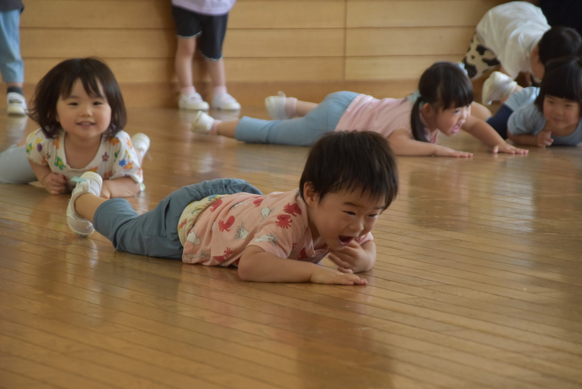 ７月２２日(水)　未就園児ふれあいデー(体操)開催！！