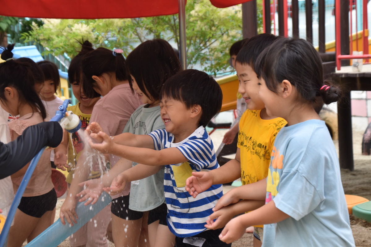 ６月３０日(火)　どろんこあそび(年長児)