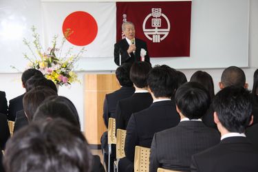 三重調理専門学校　入学式