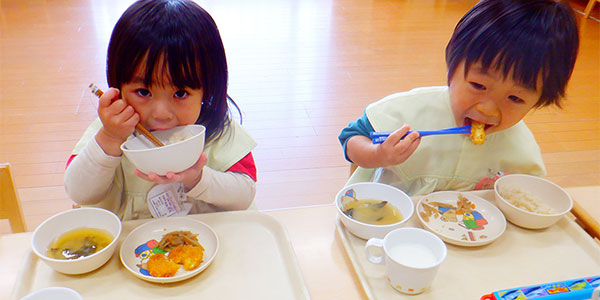 11:20 給食タイム