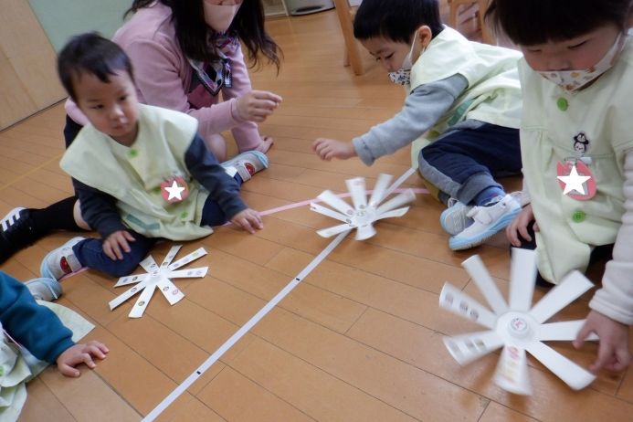 お正月遊び楽しいね